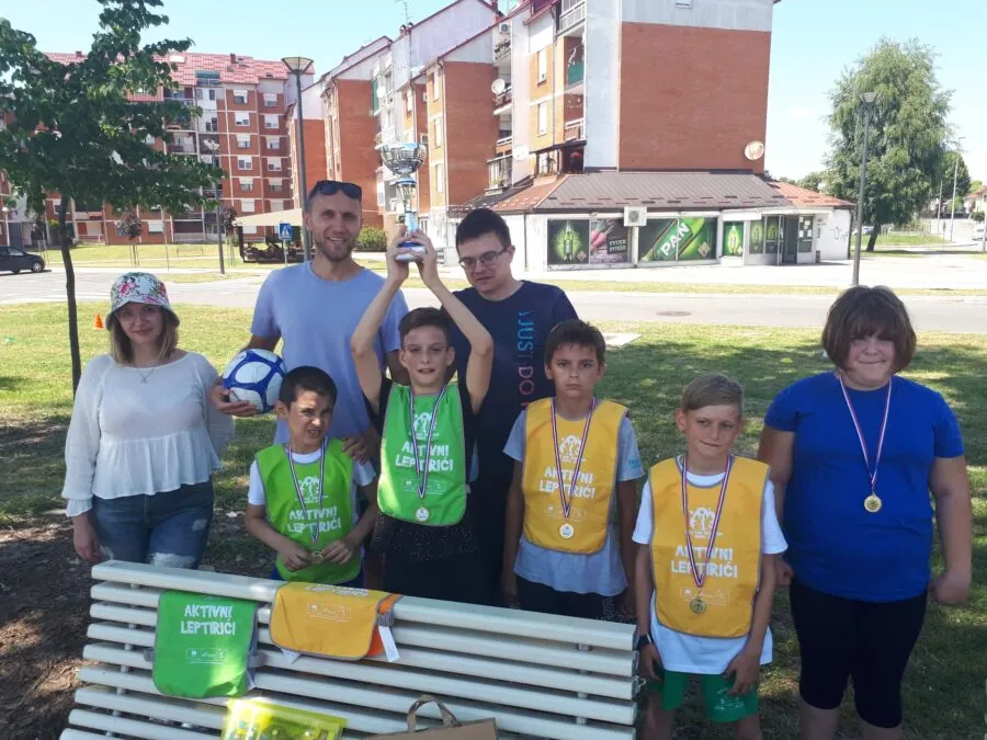 Sportsko druženje s Vukovarskim leptirićima